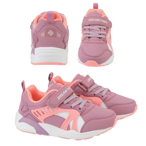 Boys Girls  Running Sneakers - DUSTY PINK - 1